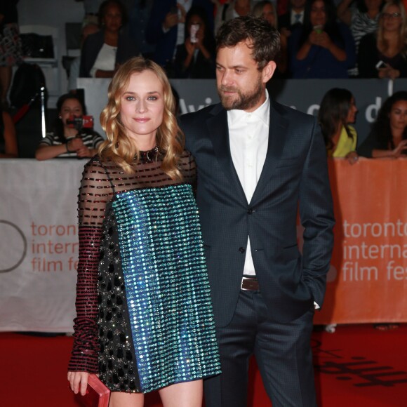 Joshua Jackson et sa compagne Diane Kruger à l'avant-première du film "Maryland" lors du Festival International du Film de Toronto le 17 septembre 2015