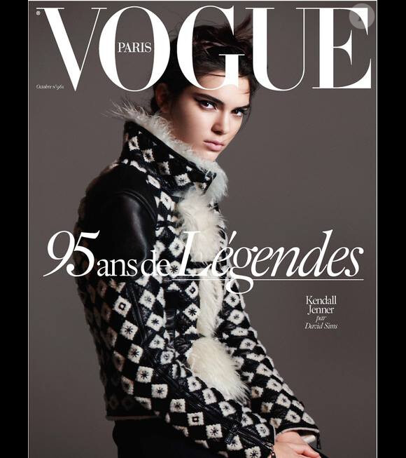 Kendall Jenner pour Vogue Paris, octobre 2015.