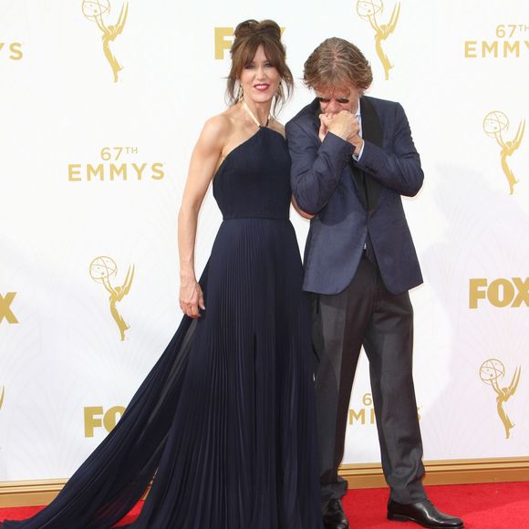 Felicity Huffman et son mari William H. Macy - 67e cérémonie annuelle des Emmy Awards au Microsoft Theatre à Los Angeles, le 20 septembre 2015.