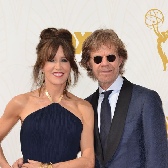 Felicity Huffman et William H. Macy lors de la 67e cérémonie annuelle des Emmy Awards au Microsoft Theatre à Los Angeles, le 20 septembre 2015.