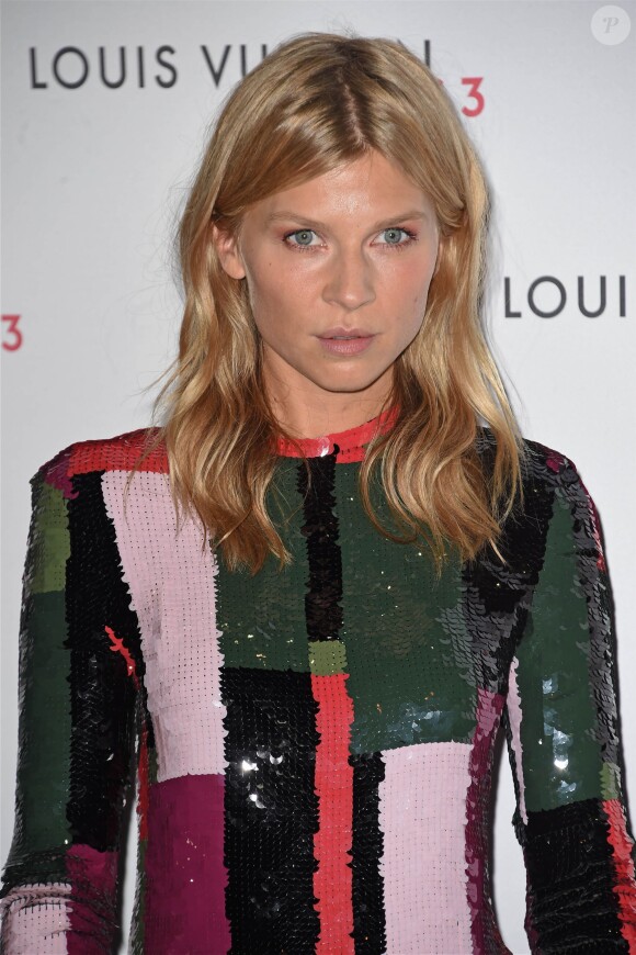 Clémence Poésy assiste au vernissage de l'exposition "SERIES3" de Louis Vuitton. Londres, le 20 septembre 2015.