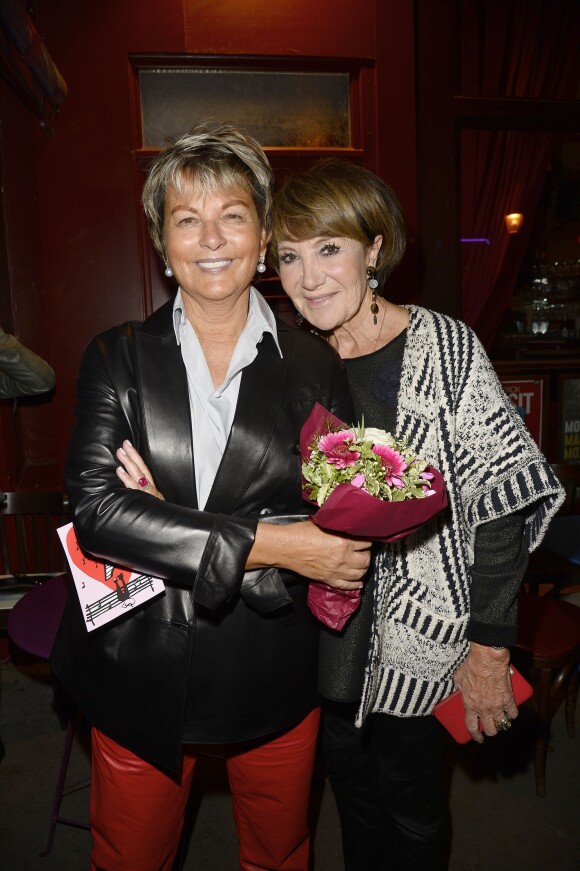 Myriam Ullens et Yaguel Didier - Première édition des "Trophées du bien-être" au profit de la fondation Mimi Ullens au Théâtre de la Gaité Montparnasse à Paris le 21 septembre 2015