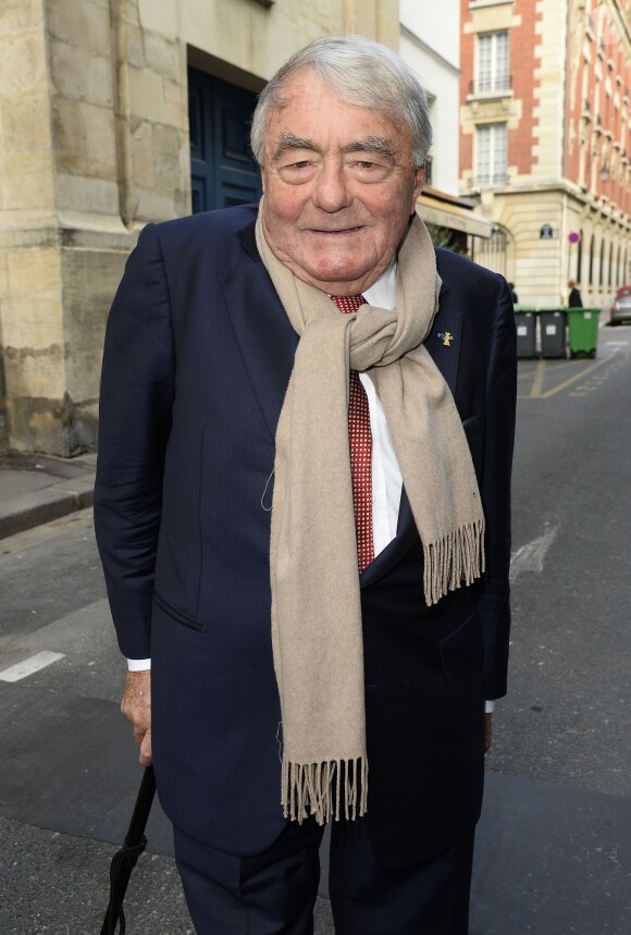 Claude Lanzmann - Soirée du Nouvel An juif chez Marek Halter à Paris le 20 septembre 2015.