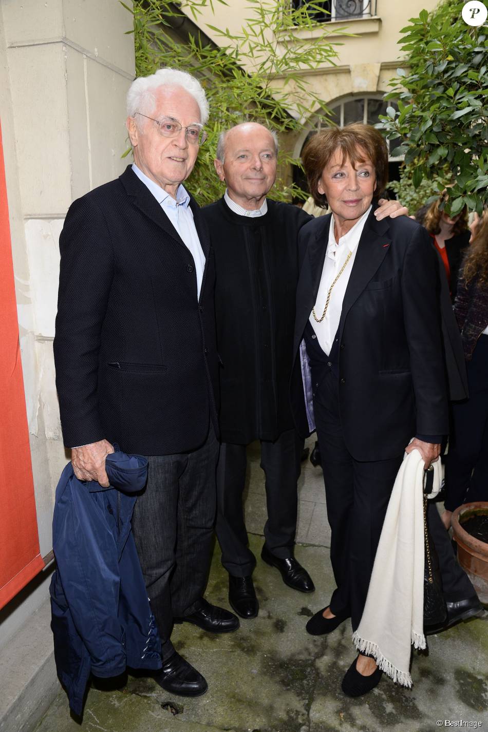 Lionel Jospin, Jacques Toubon et sa femme Lise - Soirée du Nouvel An ...