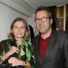 Martin Hirsch et sa femme Florence Noiville - Soirée du Nouvel An juif chez Marek Halter à Paris le 20 septembre 2015.