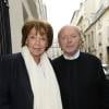 Jacques Toubon et sa femme Lise - Soirée du Nouvel An juif chez Marek Halter à Paris le 20 septembre 2015.