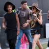 Kylie Jenner et Jaden Smith attisent la rumeur d'un possible couple au 1er jour du 2ème week-end du Festival de Coachela à Indio. Kylie danse avec un inconnu, un peu trop longtemps au goût de Jaden, qui finit par le pourchasser en lui criant dessus! Le 18 avril 2014