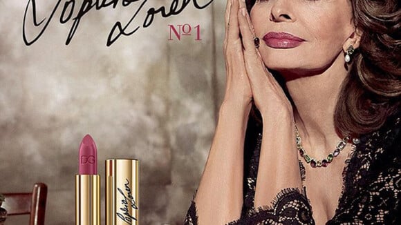 Sophia Loren, 81 ans : Retour sur le papier glacé pour Dolce & Gabbana