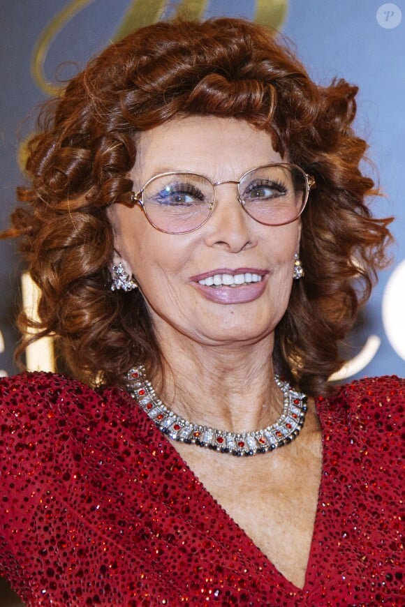 Sophia Loren - Soirée d'ouverture de la boutique DeRucci à Cologne. Le 19 janvier 2015