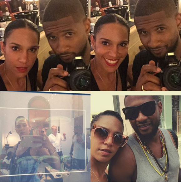 Usher et sa belle Grace se seraient mariés - septembre 2015