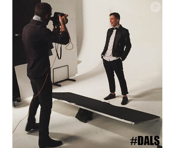 Loïc Nottet - Shooting photo pour l'émission Danse avec les stars 6 (TF1). Le 24 septembre 2015.