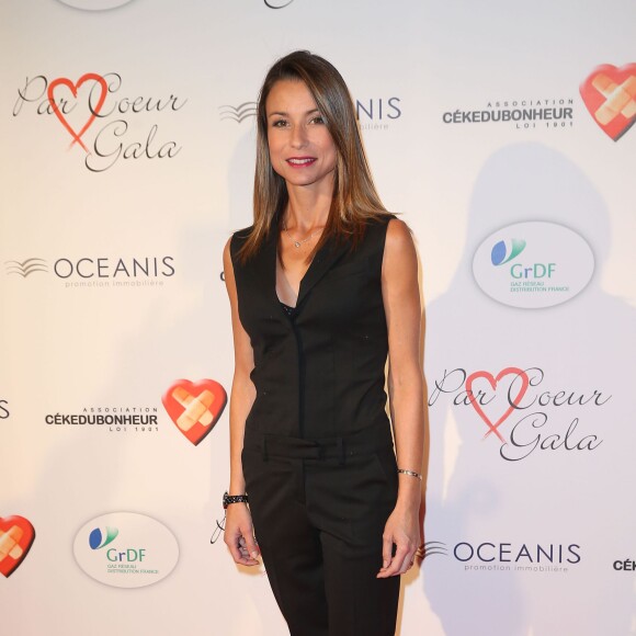 Jennifer Lauret lors du "Par Coeur Gala" pour les 10 ans de l'association "Cekedubonheur" au pavillon d'Armenonville à Paris le 24 septembre 2015