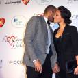 Tony Parker et sa femme Axelle Francine lors du "Par Coeur Gala" pour les 10 ans de l'association "Cekedubonheur" au pavillon d'Armenonville à Paris le 24 septembre 2015