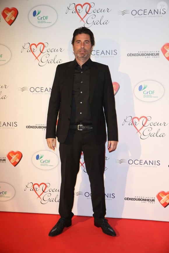 Richard Orlinski - Personnalités au gala "Par Coeur" pour les 10 ans de l'association "Cekedubonheur" au pavillon d'Armenonville à Paris. Le 24 septembre 2015