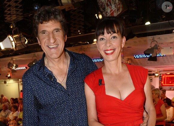 Shirley et Dino - Enregistrement de l'émission "Vivement Dimanche" à Paris le 23 Septembre 2015 et qui sera diffusée le 27 Septembre 2015.