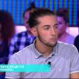 Tarek Benattia dans le Mag' de la télé-réalité de NRJ12, le 25 septembre 2015.