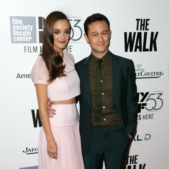 Charlotte Le Bon et Joseph Gordon-Levitt - Première de "The Walk" pour l'ouverture du 53e Festival du film de New York au Lincoln Center le 26 septembre 2015.