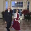 David Rubenstein et Alice Rubenstein au dîner d'état pour le président chinois Xi et Madame Peng Liyuan à la Maison Blanche, Washington, le 25 septembre 2015