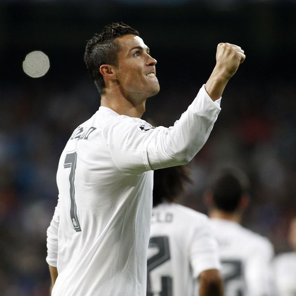 Cristiano Ronaldo lors du match de Ligue des Champions entre le Real de Madrid et le Chakhtar Donetsk à Madrid le 15 septembre 2015