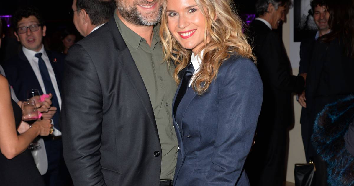 Frank Michael Et Sa Nouvelle Compagne Frank Tapiro (gérant de la société Hémisphère Droit) avec sa femme