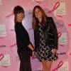 Caroline Nielsen (compagne de Patrick Bruel) - Soirée de lancement d'Octobre Rose (le mois de lutte contre le cancer du sein) au Palais Chaillot à Paris le 28 septembre 2015