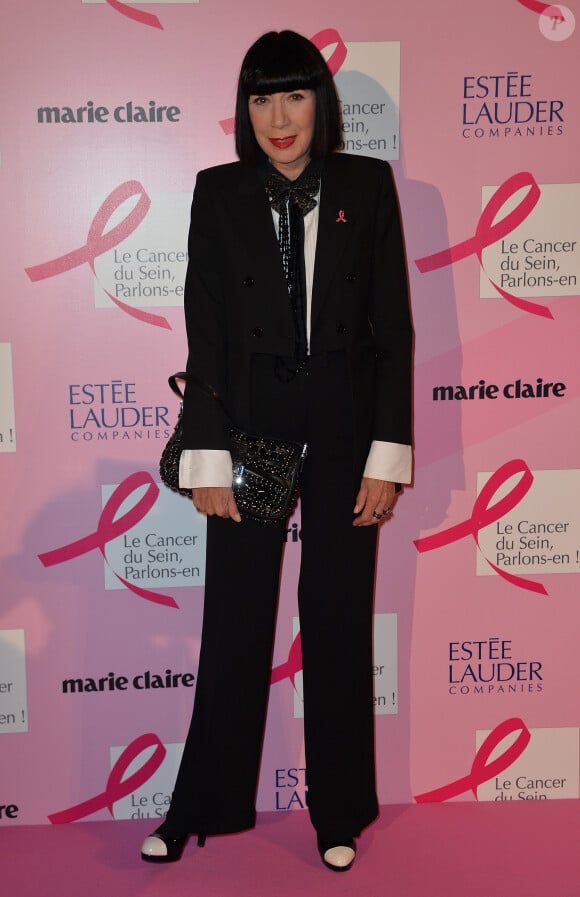 Chantal Thomass - Soirée de lancement d'Octobre Rose (le mois de lutte contre le cancer du sein) au Palais Chaillot à Paris le 28 septembre 2015