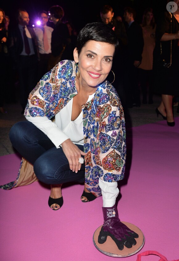 Cristina Cordula - Soirée de lancement d'Octobre Rose (le mois de lutte contre le cancer du sein) au Palais Chaillot à Paris le 28 septembre 2015