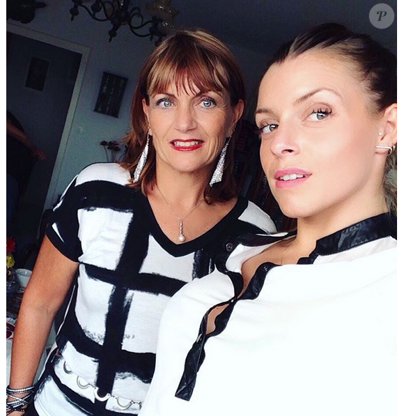 Alexia Mori : un selfie avec sa mère