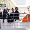 Le prince Albert II de Monaco au Monaco Yacht Show à bord du Yersin le 23 septembre 2015.