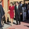 La reine Letizia d'Espagne inaugurait le 1er octobre 2015 à l'Institut d'éducation secondaire Javier García Téllez à Caceres l'année scolaire 2015-2016 dans l'enseignement technique.