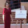 La reine Letizia d'Espagne inaugurait le 1er octobre 2015 à l'Institut d'éducation secondaire Javier García Téllez à Caceres, où elle a dévoilé une plaque, l'année scolaire 2015-2016 dans l'enseignement technique.