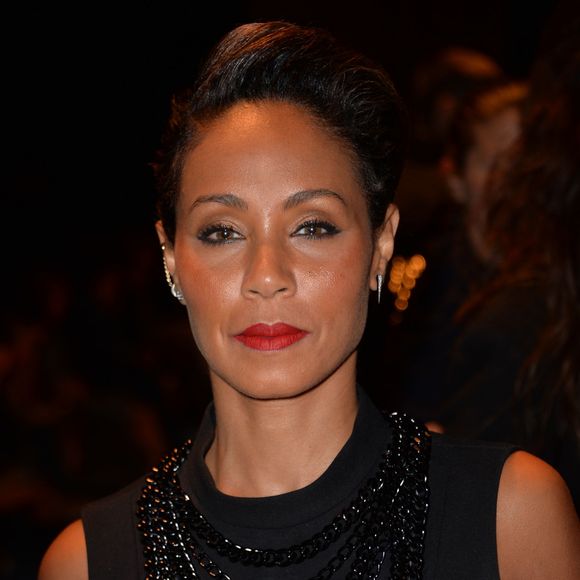 Jada Pinkett Smith - People au défilé de mode "Barbara Bui", collection prêt-à-porter printemps-été 2016, au Grand Palais à Paris. Le 1er octobre 2015.