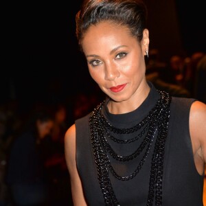 Jada Pinkett Smith - People au défilé de mode "Barbara Bui", collection prêt-à-porter printemps-été 2016, au Grand Palais à Paris. Le 1er octobre 2015.