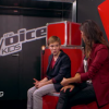 Lenni-Kim rejoint l'équipe de Patrick Fiori dans The Voice Kids, le vendredi 2 octobre 2015, sur TF1.
