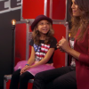 Estelle éliminée dans The Voice Kids, le vendredi 2 octobre 2015, sur TF1.