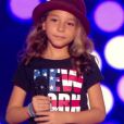    Estelle éliminée dans  The Voice Kids , le vendredi 2 octobre 2015, sur TF1.   