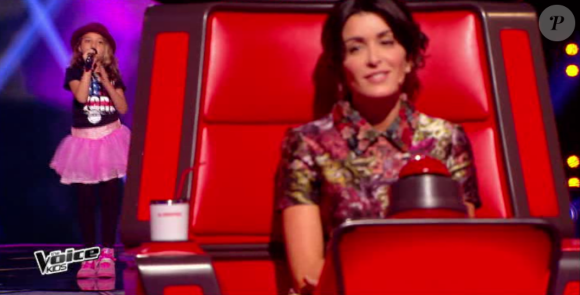 Estelle éliminée dans The Voice Kids, le vendredi 2 octobre 2015, sur TF1.