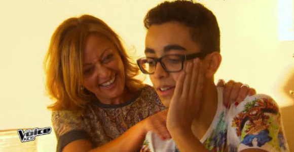 Bilal rejoint l'équipe de Patrick Fiori dans The Voice Kids, le vendredi 2 octobre 2015, sur TF1.