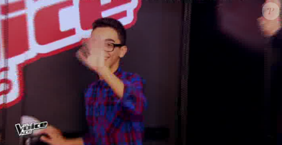 Bilal rejoint l'équipe de Patrick Fiori dans The Voice Kids, le vendredi 2 octobre 2015, sur TF1.