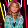 Satine rejoint l'équipe de Patrick Fiori dans The Voice Kids, le vendredi 2 octobre 2015, sur TF1