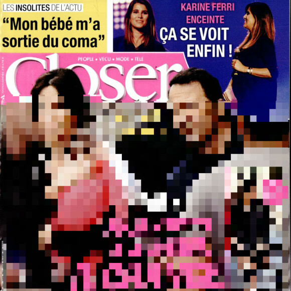 Magazine Closer en kiosques le 2 octobre 2015.