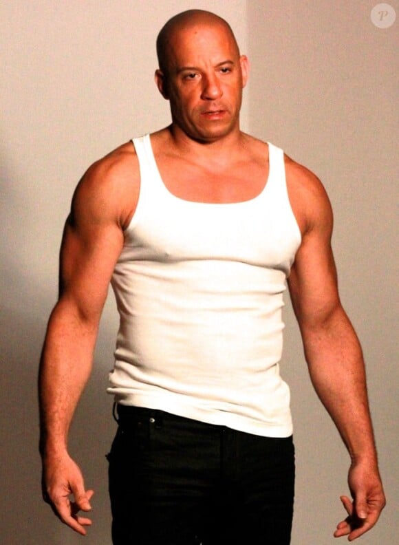 Vin Diesel pose (photo postée le 25 mai 2015)