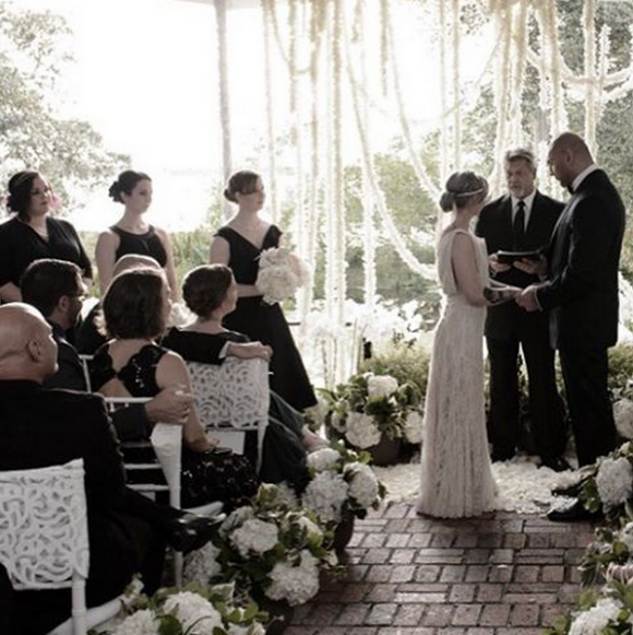 Dave Bautista a épousé sa compagne Sarah - octobre 2015
