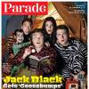 JAck Black en couverture du magazine "Parade", octobre 2015.