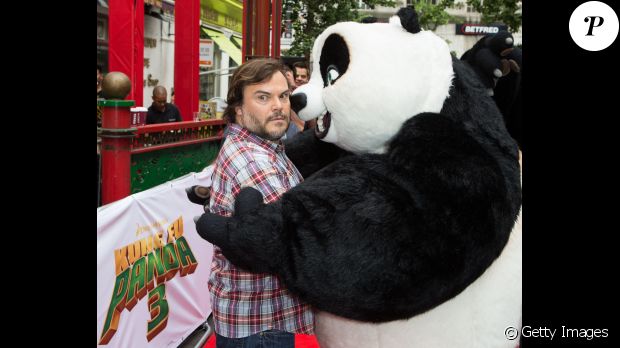 Jack Black présente &quot;Kung Fu Panda 3&quot; à Barcelone, le 23 juin 2015.