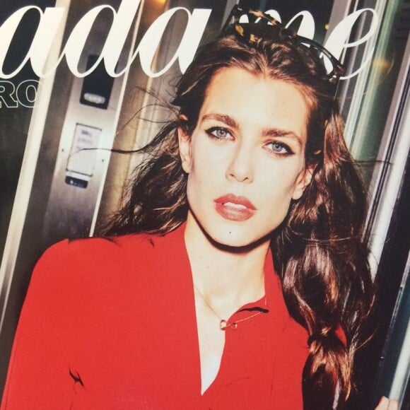 Charlotte Casiraghi photogrpahiée par Ellen von Unwerth dans "Madame Figaro", en kiosques le 9 octobre.