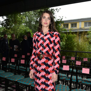 Charlotte Casiraghi - People au défilé Gucci pendant la fashion week de Milan le 23 septembre 2015.