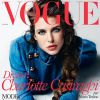 Charlotte Casiraghi en couverture du Vogue France du moi d'avril 2015
