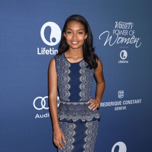 Yara Shahidi au gala Variety's Power of Women à l'hôtel Beverly Wilshire Four Seasons de Los Angeles, le 9 octobre 2015.