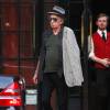 Keith Richards sort de son hôtel à New York. Le 28 juillet 2015